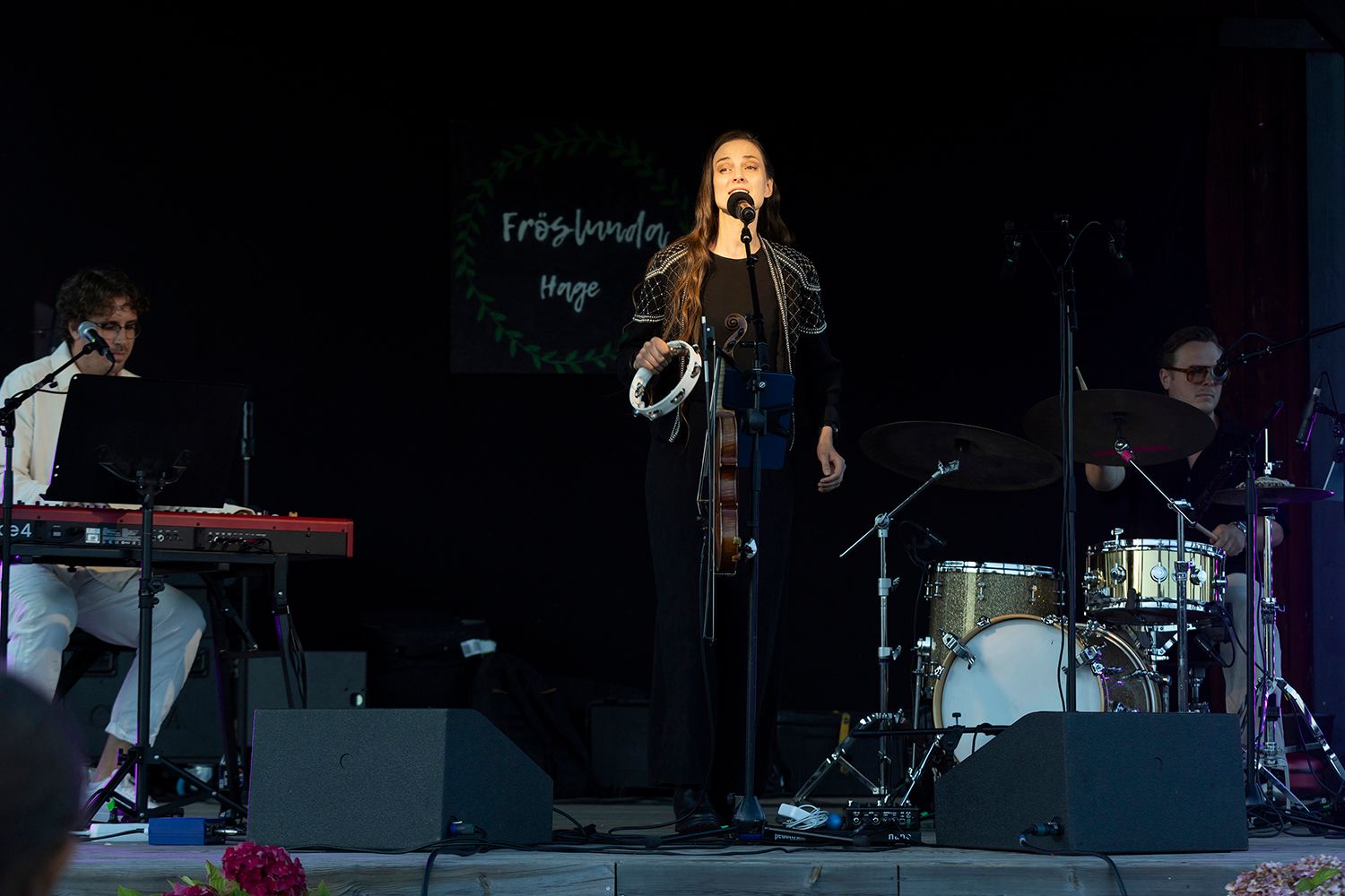 Petra Wahlgren på Fröslunda Hage. Fotograf Rebecca Nordin.