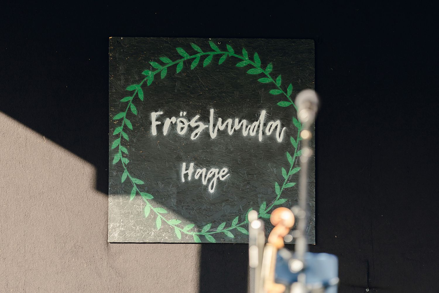 Petra Wahlgren på Fröslunda Hage. Fotograf Rebecca Nordin.