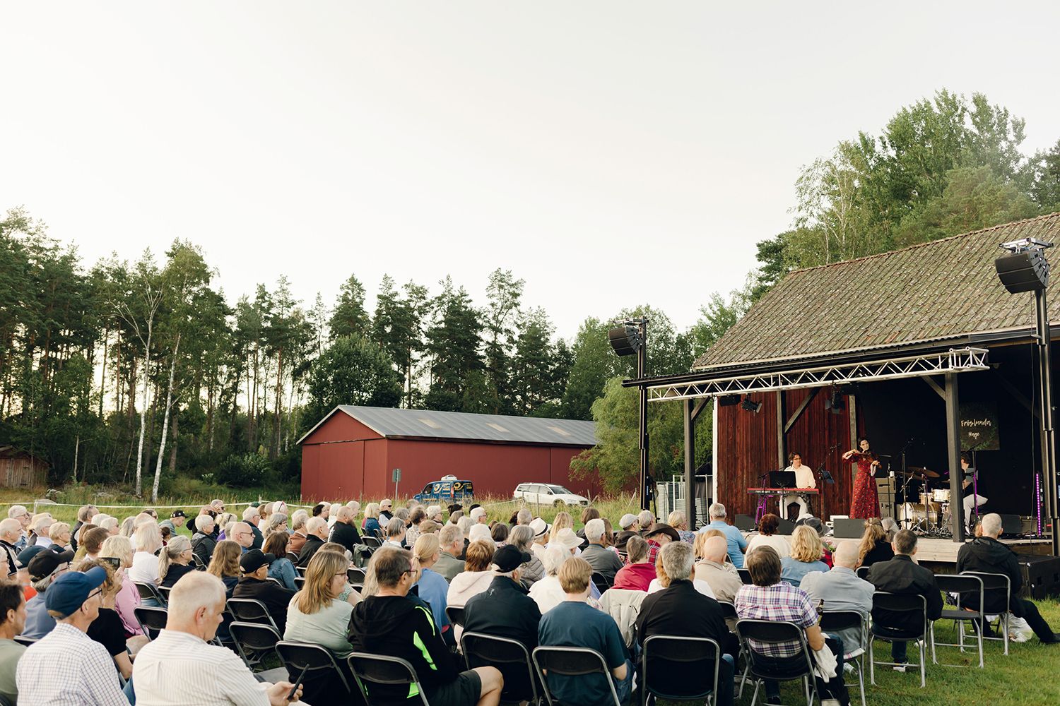 Petra Wahlgren på Fröslunda Hage. Fotograf Rebecca Nordin.