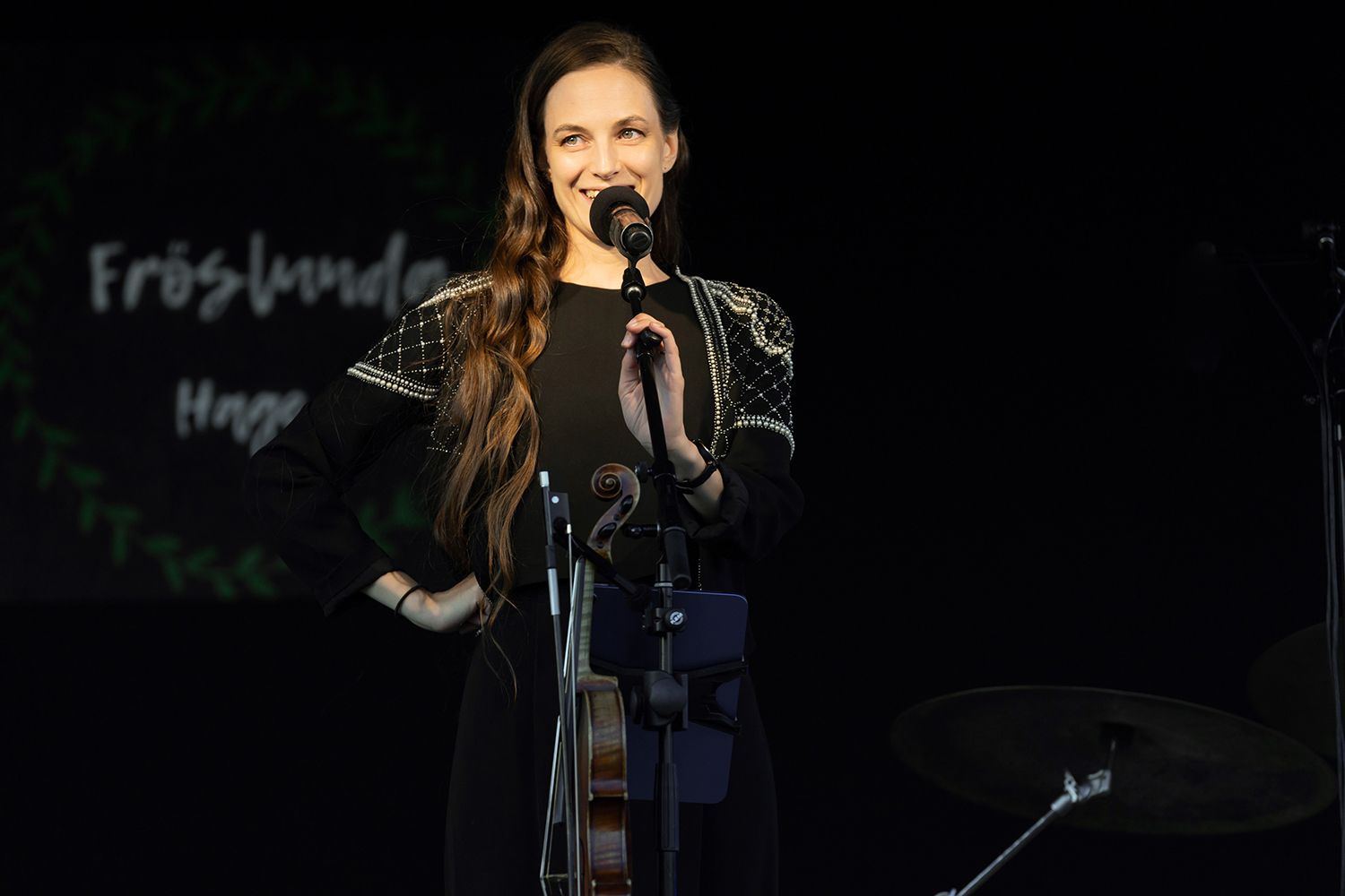 Petra Wahlgren på Fröslunda Hage. Fotograf Rebecca Nordin.