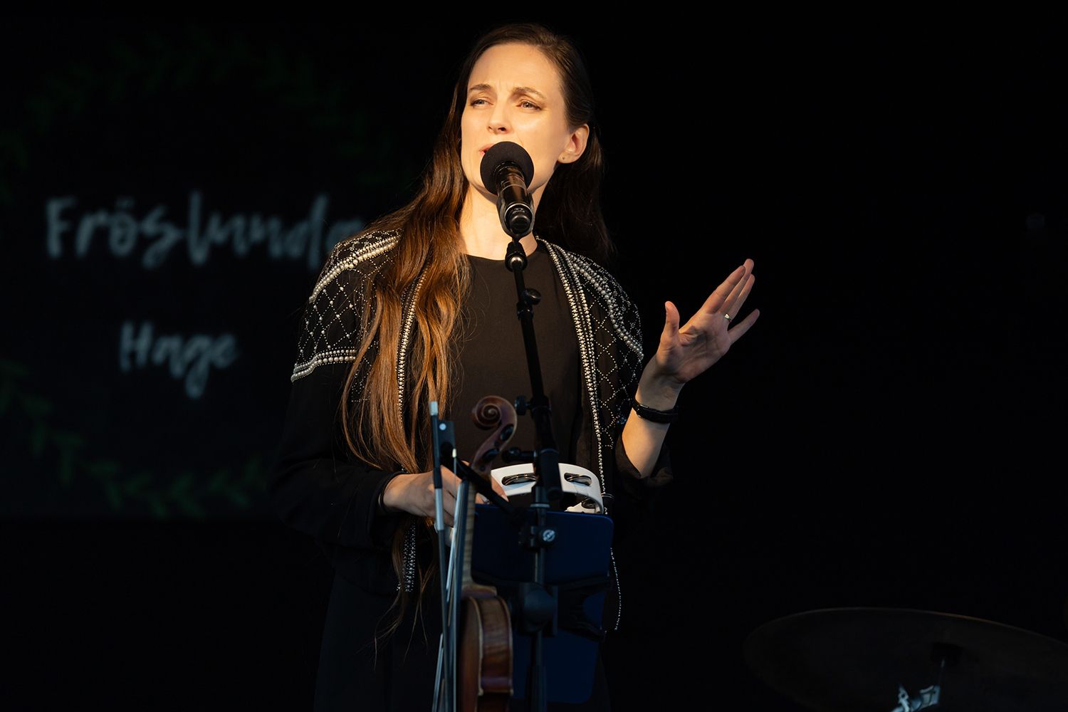 Petra Wahlgren på Fröslunda Hage. Fotograf Rebecca Nordin.
