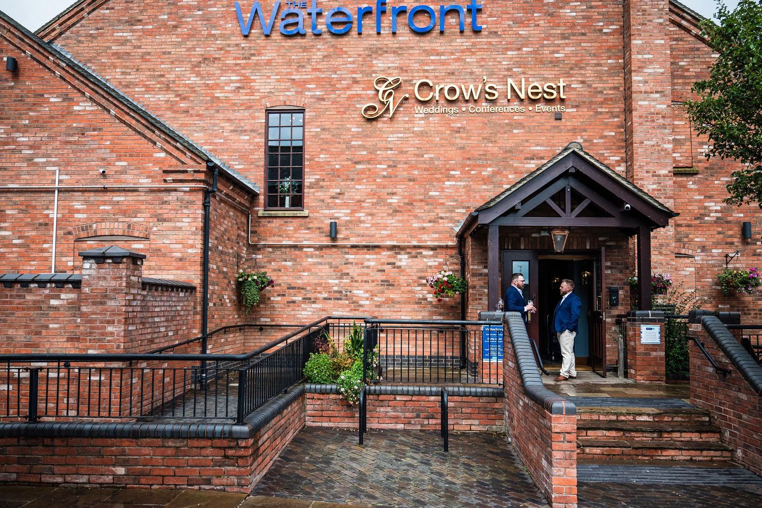 Natural and relaxed budget-friendly wedding photography at The Crows Nest, The Waterfront, Barton Marina