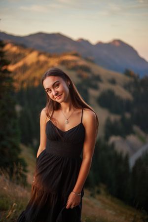 High school senior adventure photography session in Olympic National Park