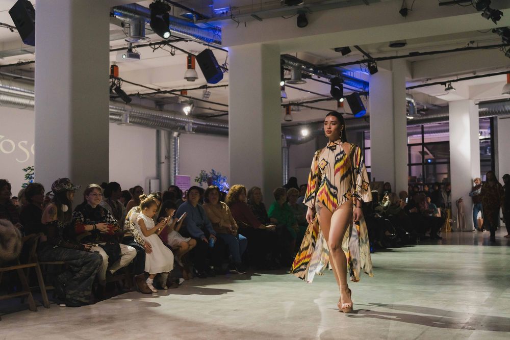 fotografia de desfiles de moda en madrid en pasarela