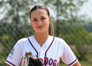 Softball game portrait