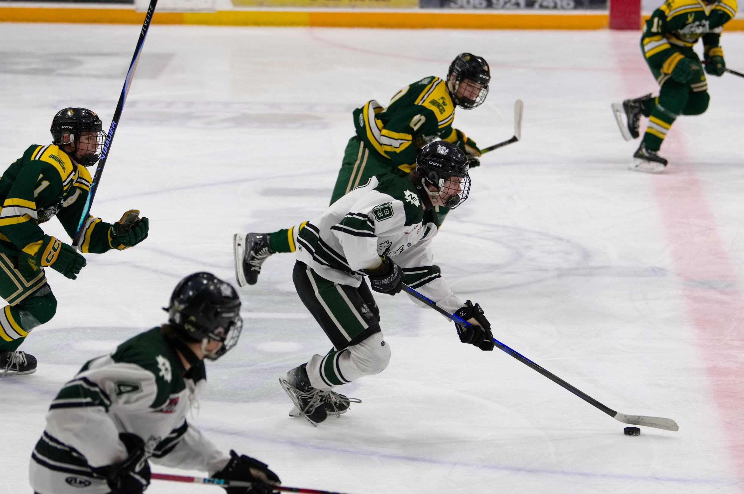 Hockey action