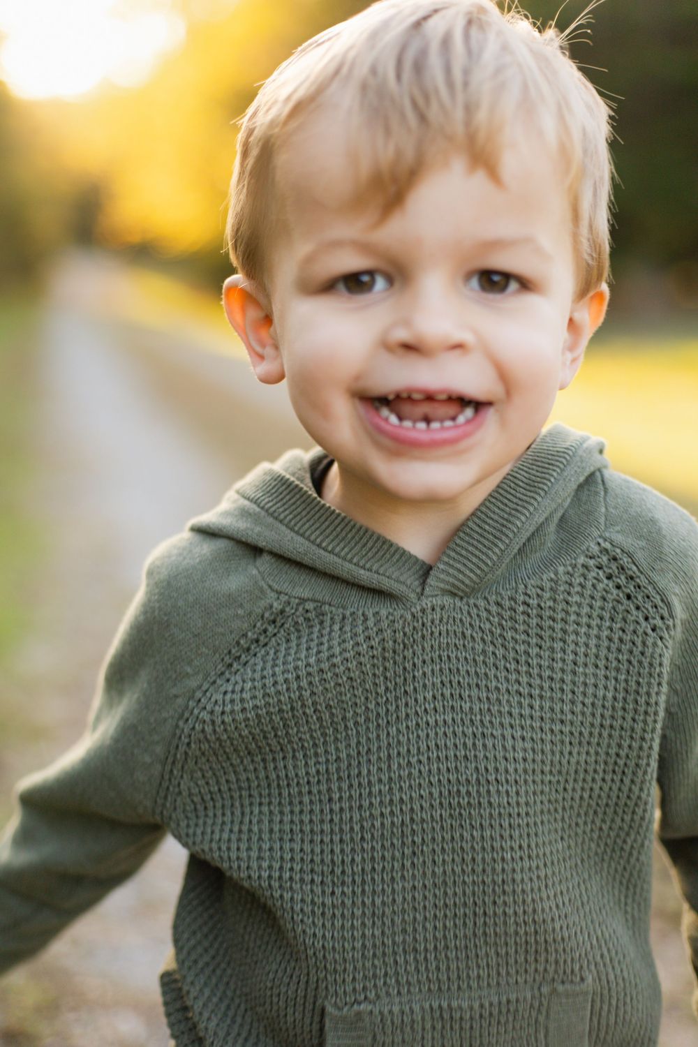 Outdoor child portrait