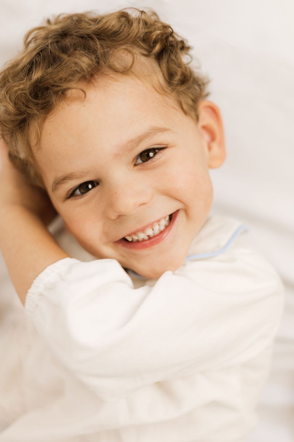 Child studio portrait