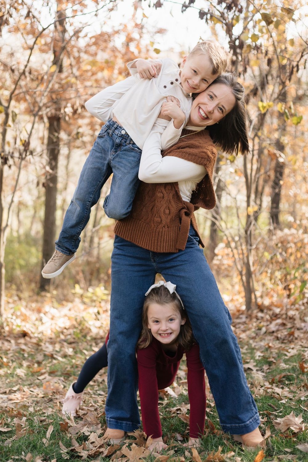 Outdoor family photo