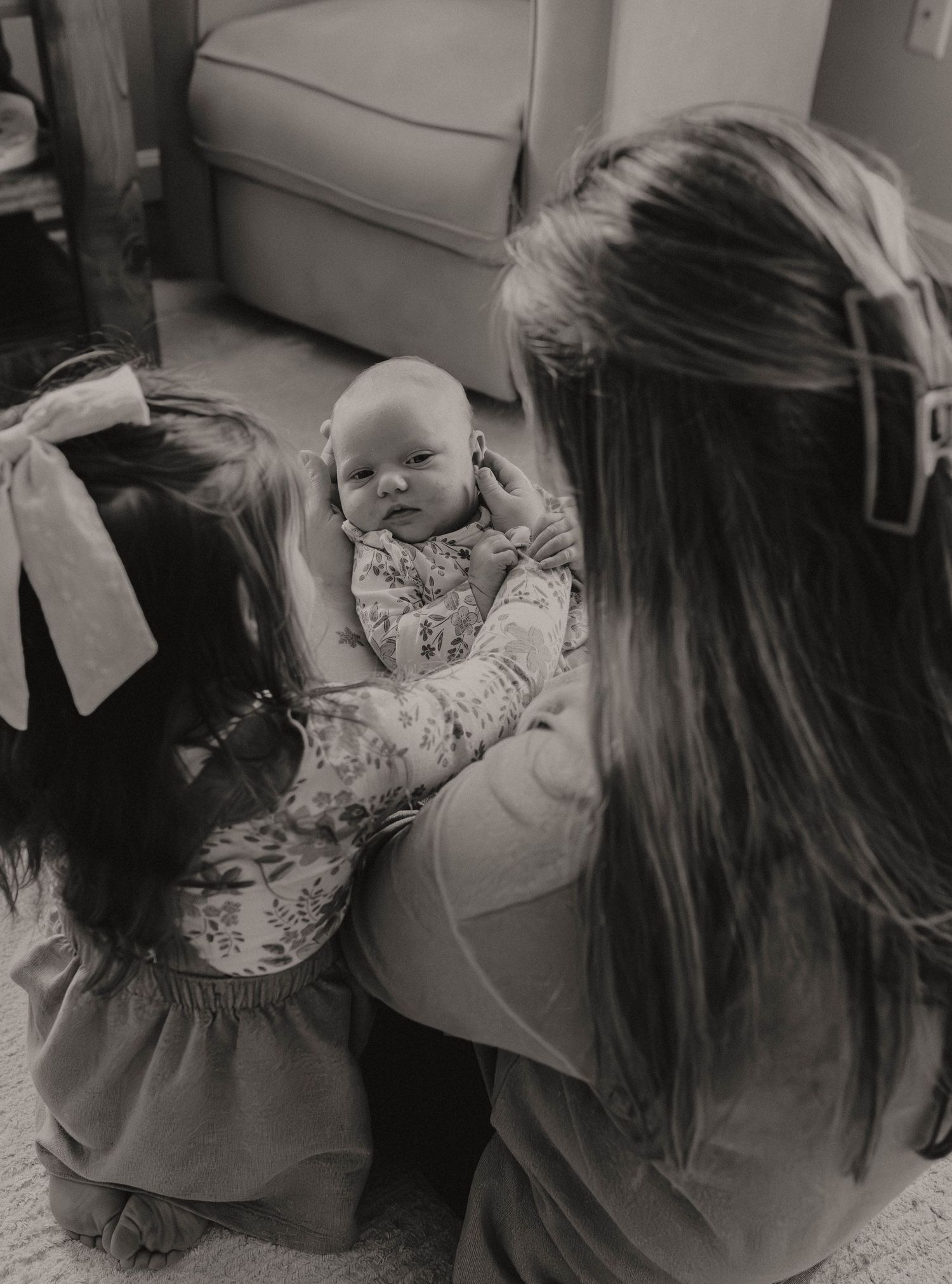 Newborn photo session in New Hampshire.
