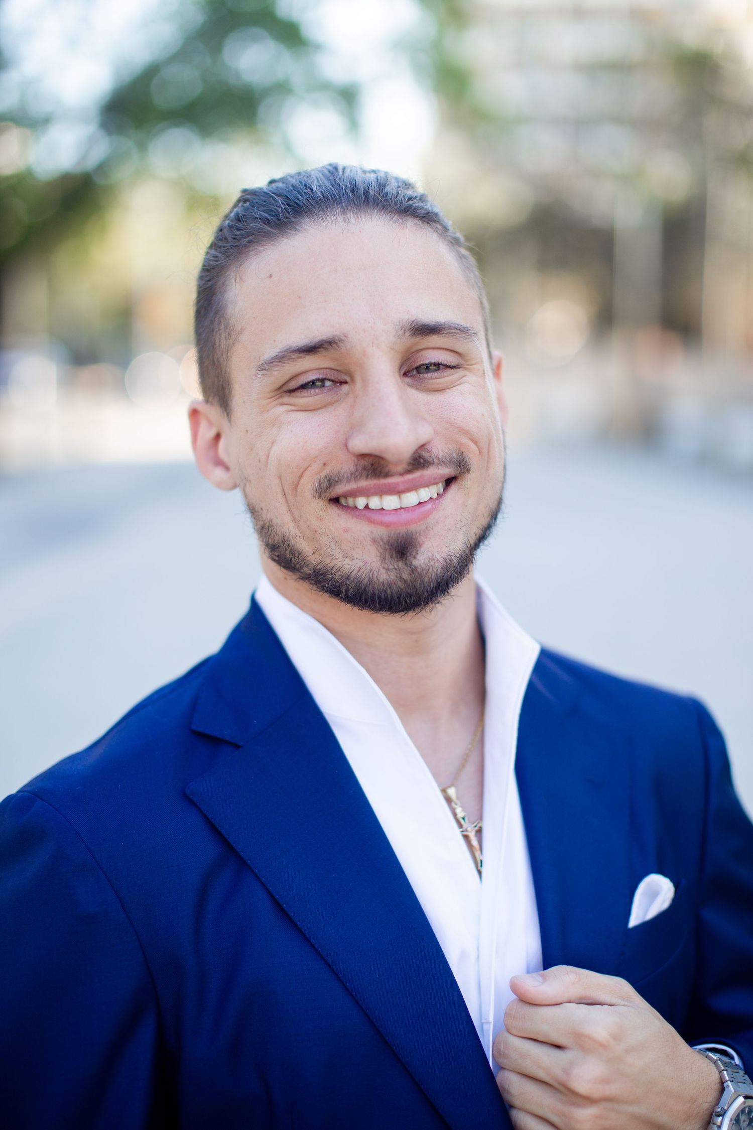 Headshot of a man taken in San Juan, Puerto Rico.