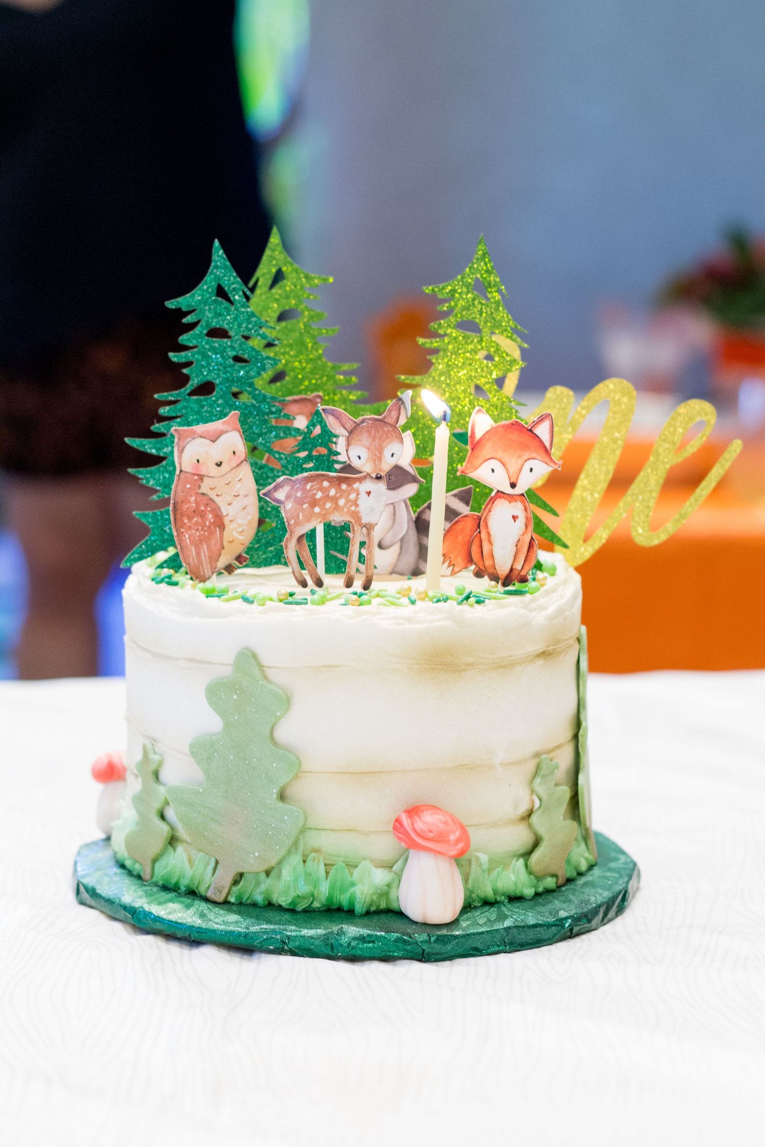 Birthday cake. First birthday party in Dorado, Puerto Rico.