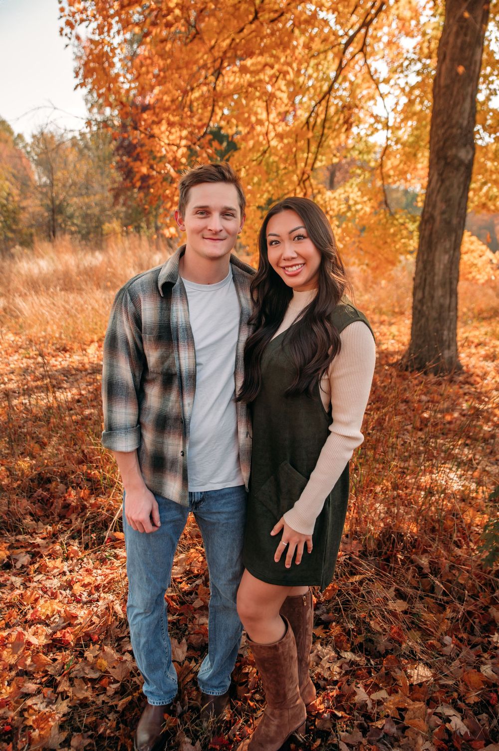 St. Louis Family Photographer Ashley Dawn Photography Forest Park Engagement Photos Couples