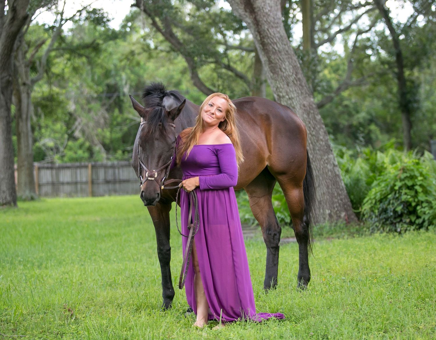 Majestic outdoor horse portrait captured in natural light — equine photography by a Bradenton-Sarasota professional photographer