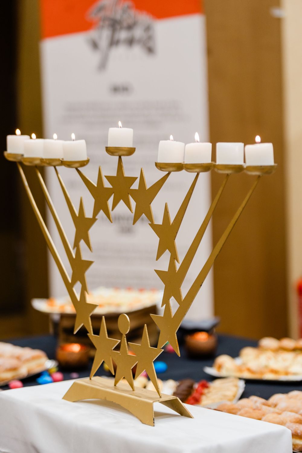 Corporate event photographer in Europe documenting product launch during company gathering.