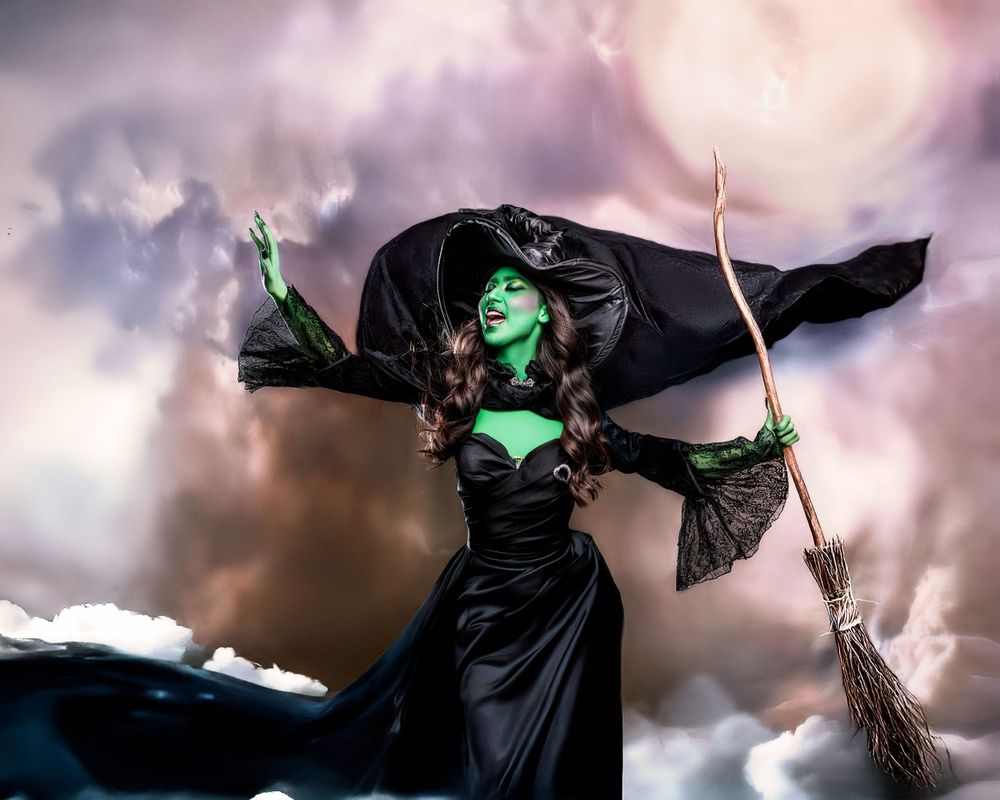 Wicked theme quinceanera sweet 16 elphaba