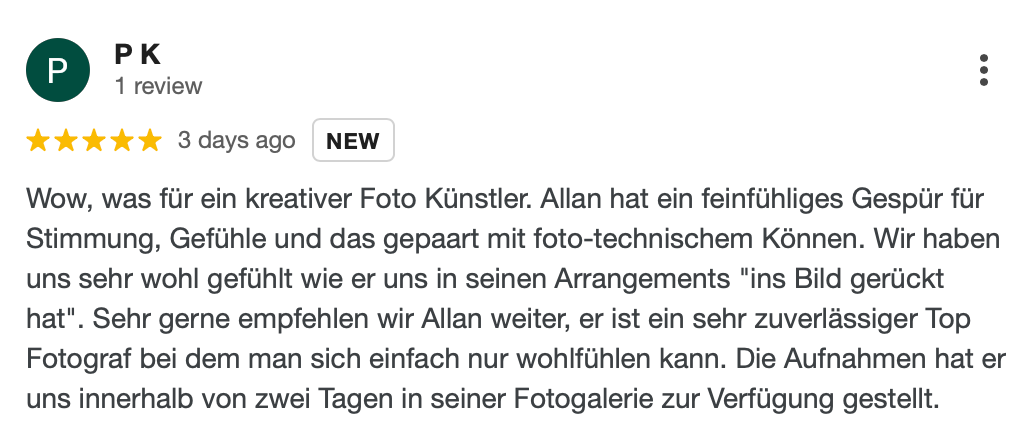Hochzeitsfotograf Berlin 5 Sternen top Bewertung