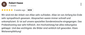Professionelle Hochzeitsfotograf Treptow 5 Sternen google top Bewertung