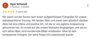 Professionelle Hochzeitsfotograf in der Nähe Berlin 5 Sternen top Bewertung