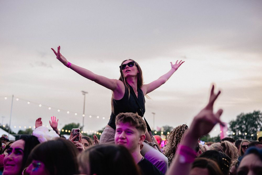 Event Photographer,Festival photography of crowd.