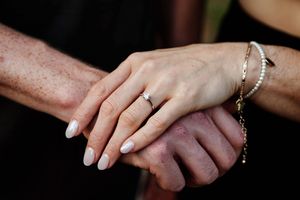 Engagement session in George forest