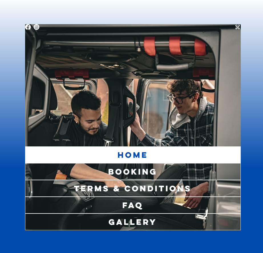 Person tapping on smartphone screen while navigating visit and booking information on website interface.
