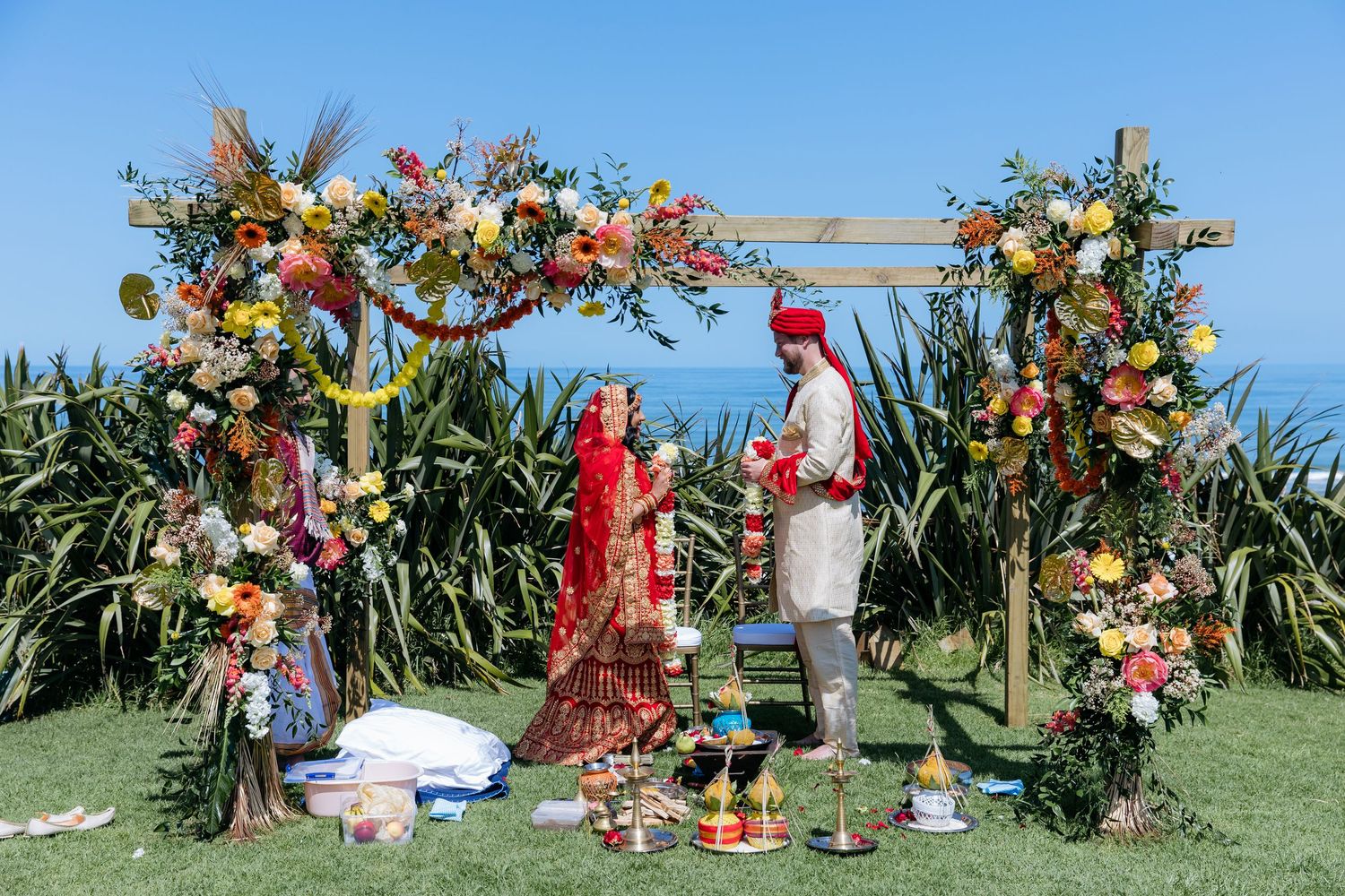 Traditional Indian wedding photography in Auckland by Mala Photography