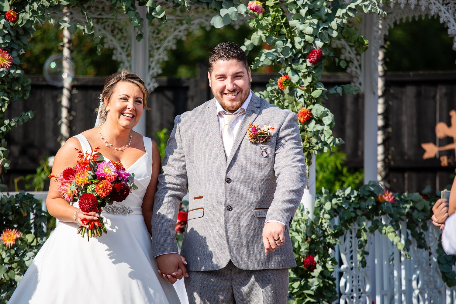 Wedding photography at The Barnyard, Sittingbourne Kent