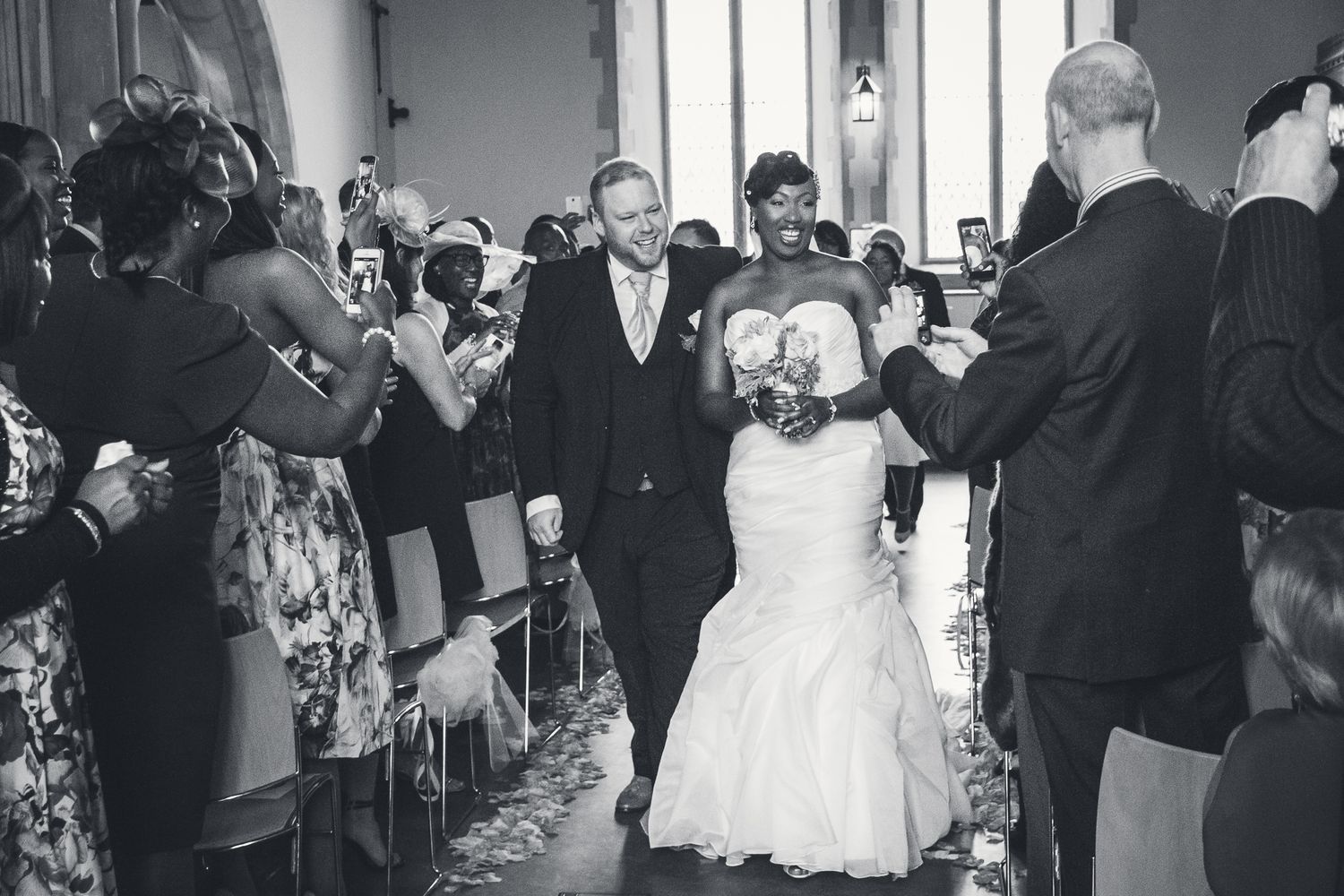 Beautiful Bride and Gorgeous Groom getting married in London