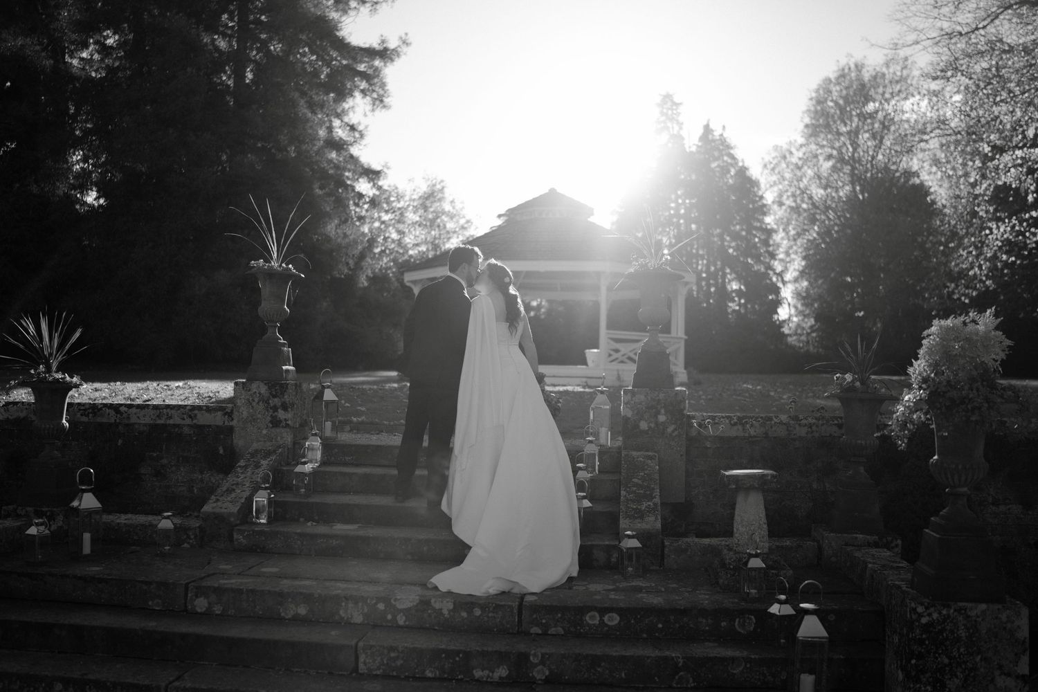 Norfolk wedding photographer captures wedding having fun dancing for bride and grooms entrance