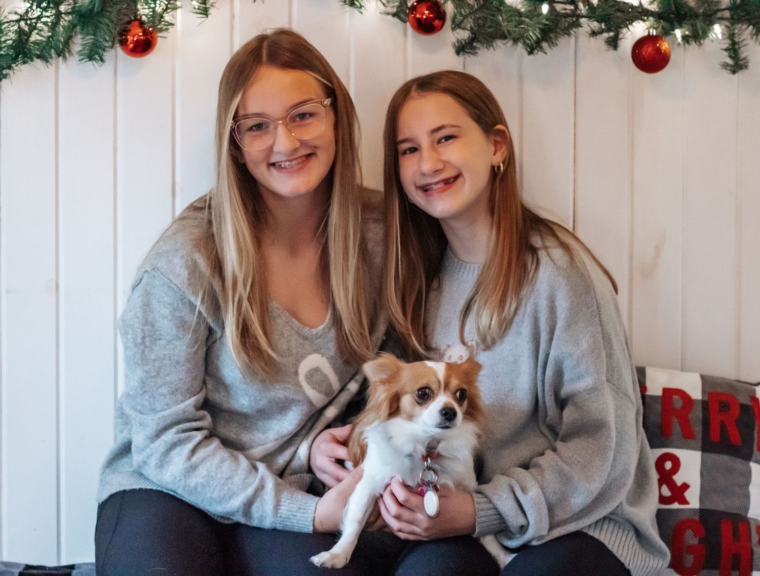 Christmas friend portraits 
Home studio
Piqua Ohio