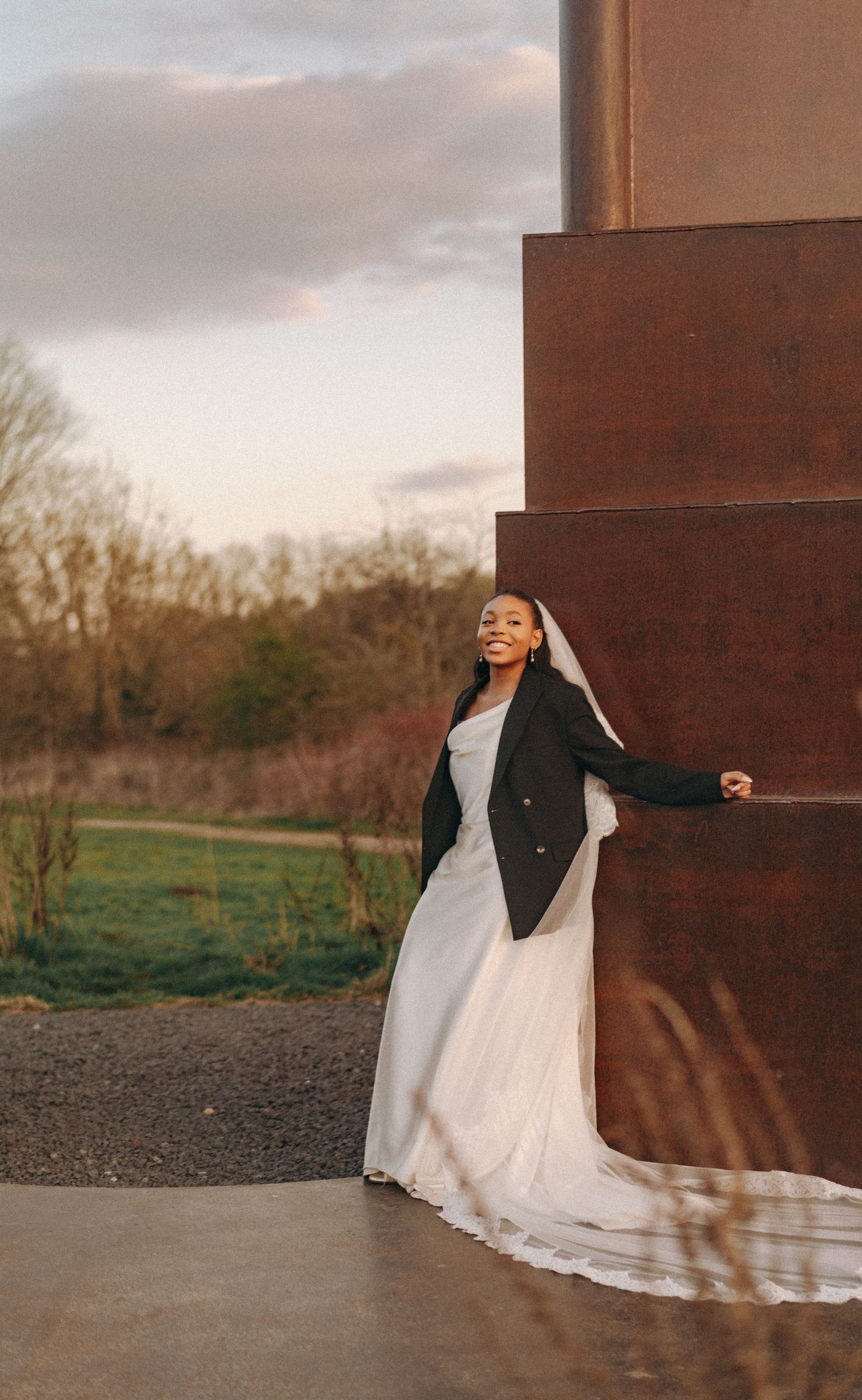 Editorial portrait of Bride