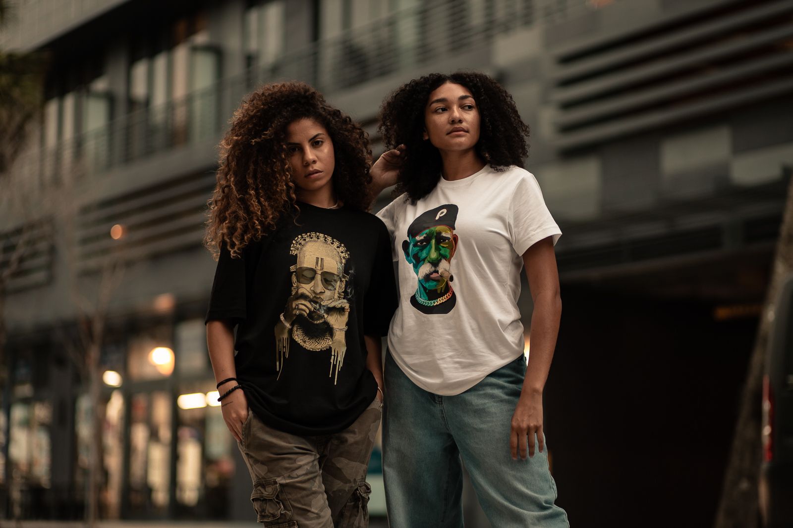 Fashion campaign photography in Miami for streetwear clothing brands featuring models and urban storytelling by MannyPortraits.