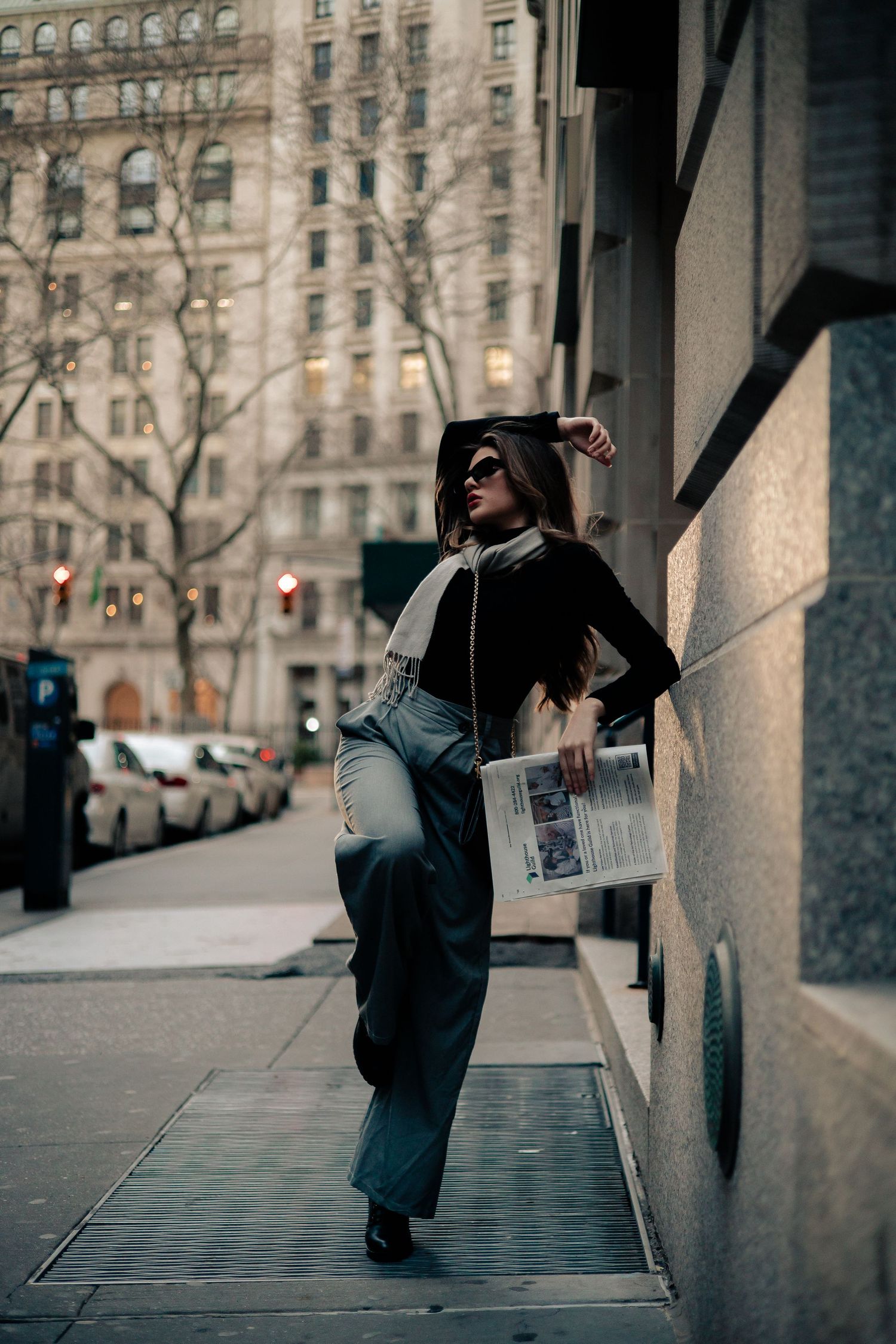 Cinematic fashion street photography in Miami for models and creatives building a strong personal brand by MannyPortraits.