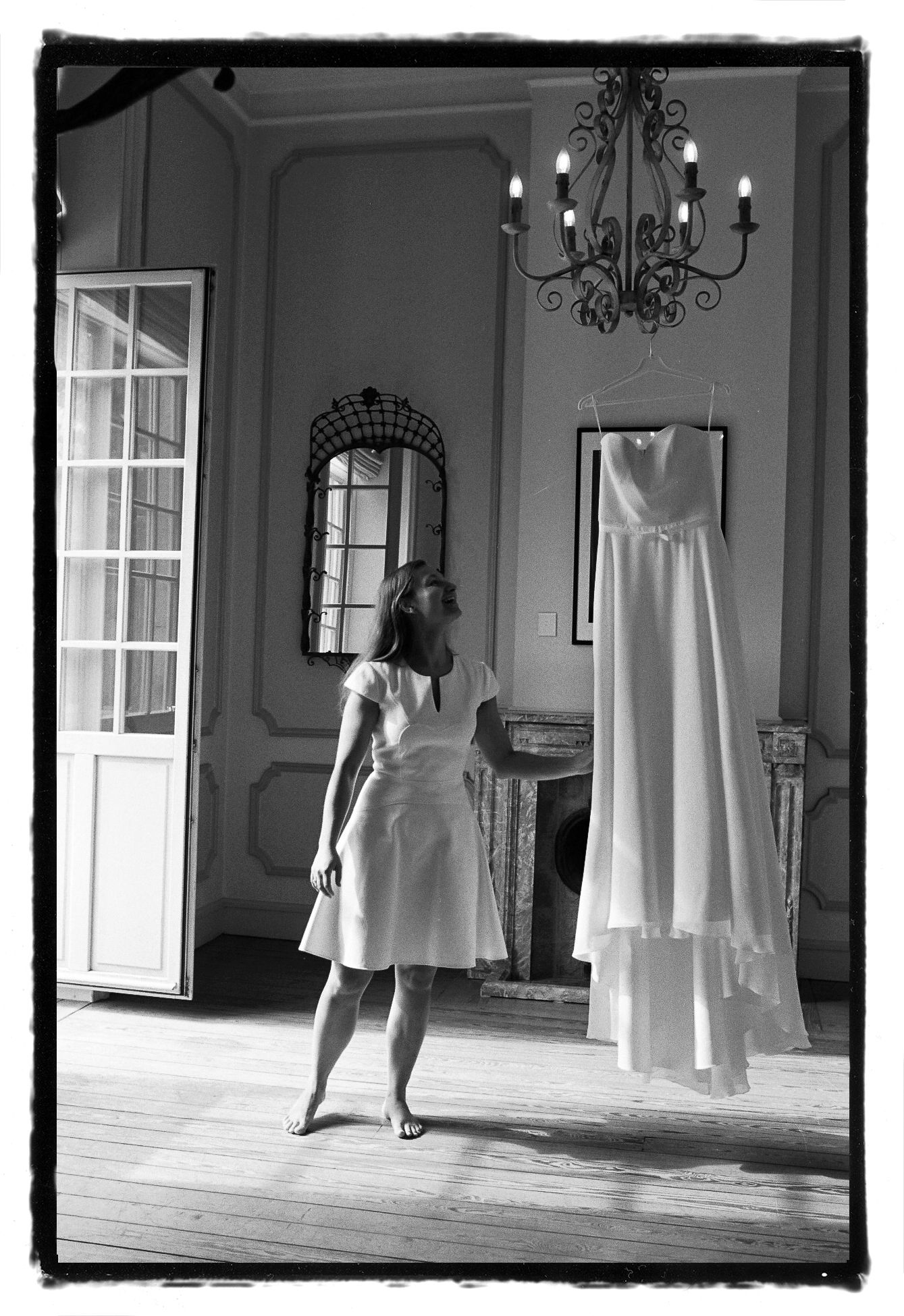reportage photo argentique mariage château Terblock
