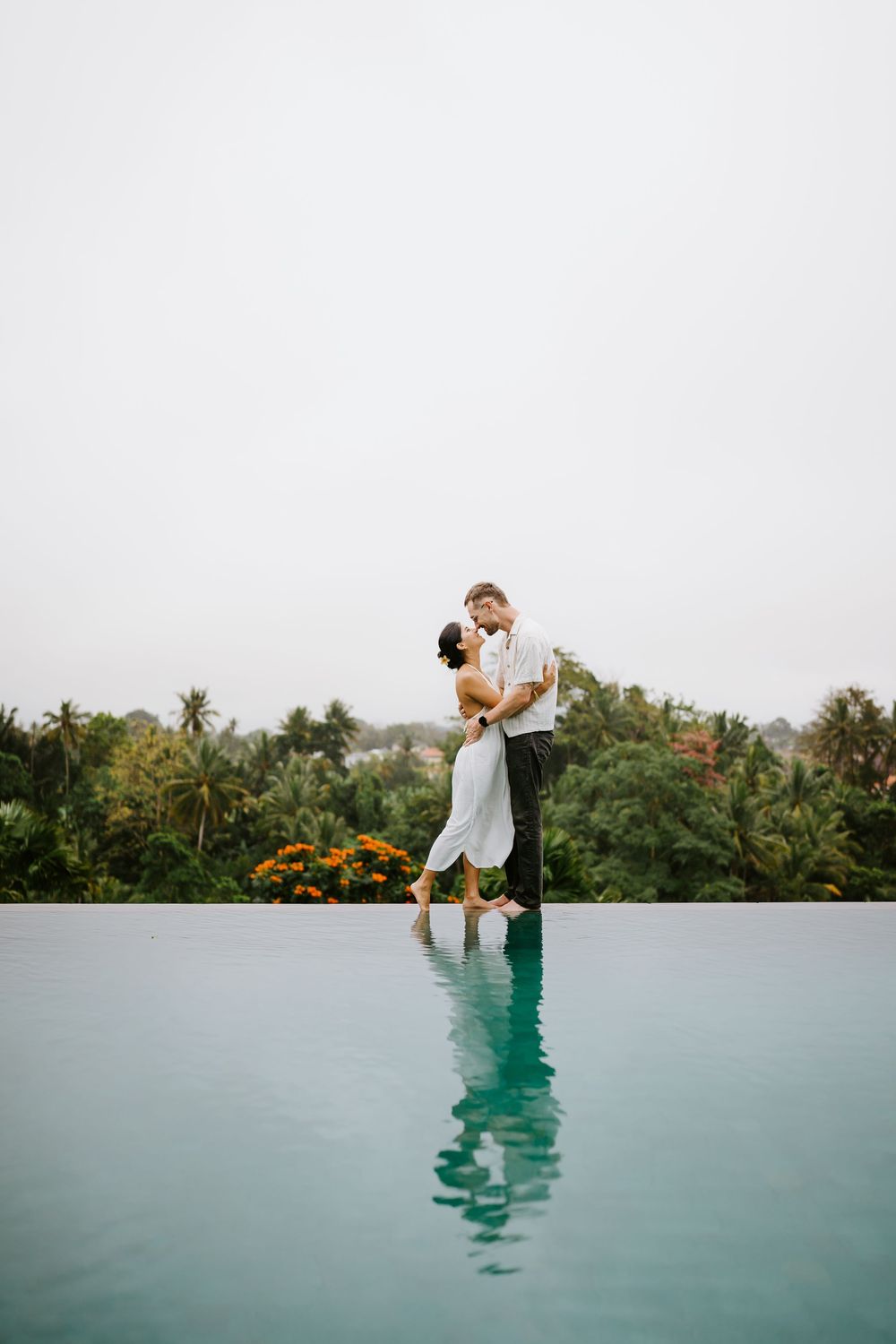 Romantic couple photography session at Adiwana Bisma