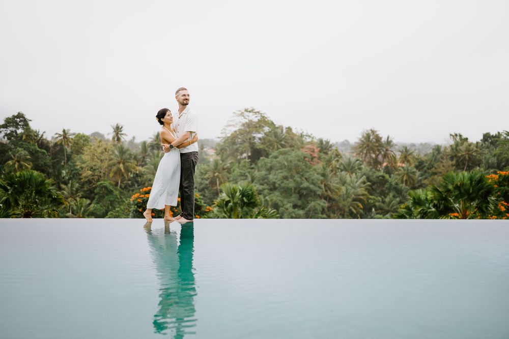 Romantic couple photography session at Adiwana Bisma