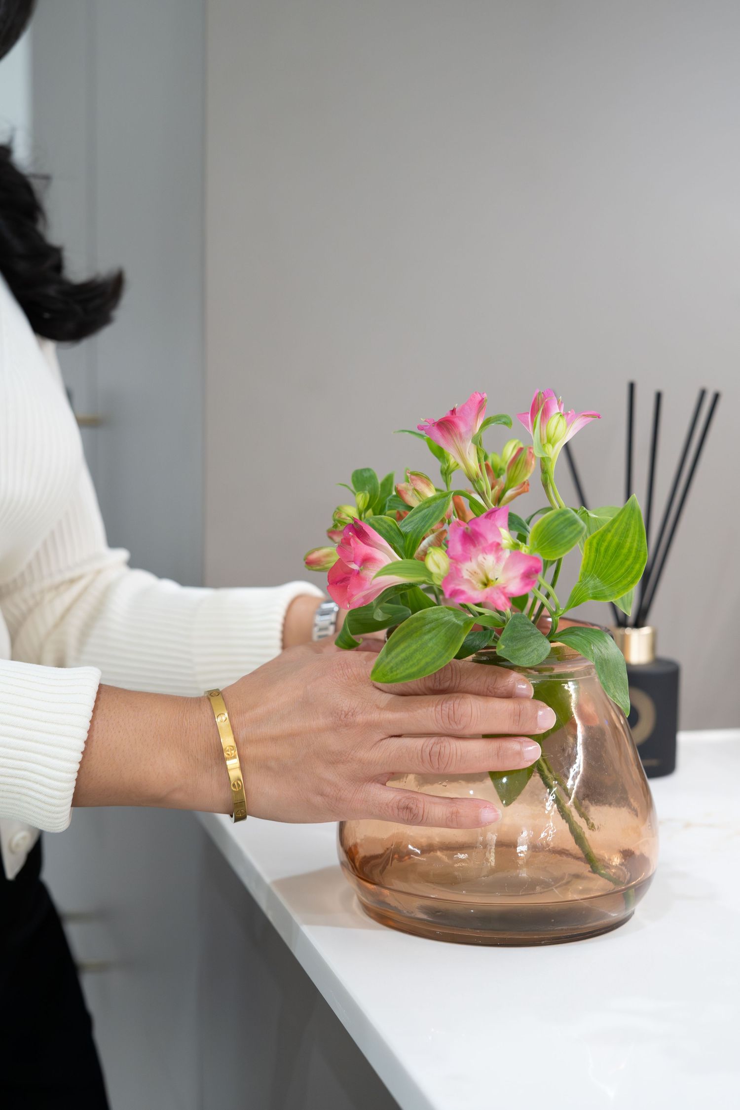 If you're looking for content creation, I help you showcase your products and bring them to life. Jo Fisher | BLOOM Fabulous Photography.