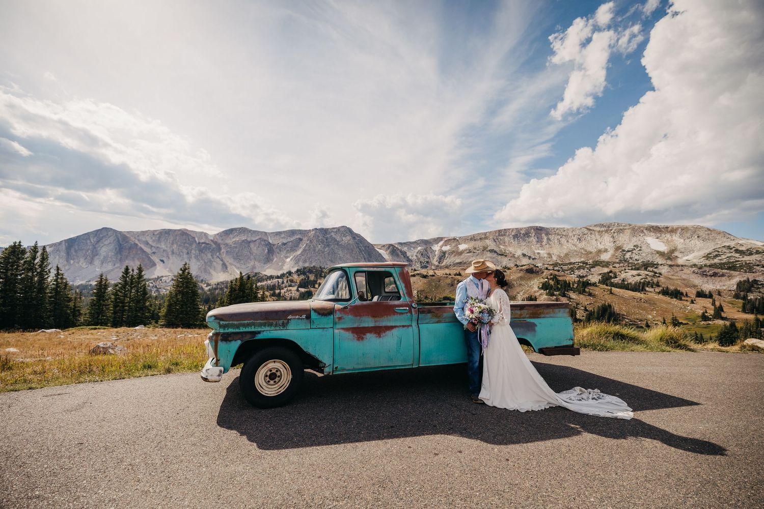 You and me forever for this beautiful couple after their wedding ceremony in Utah.