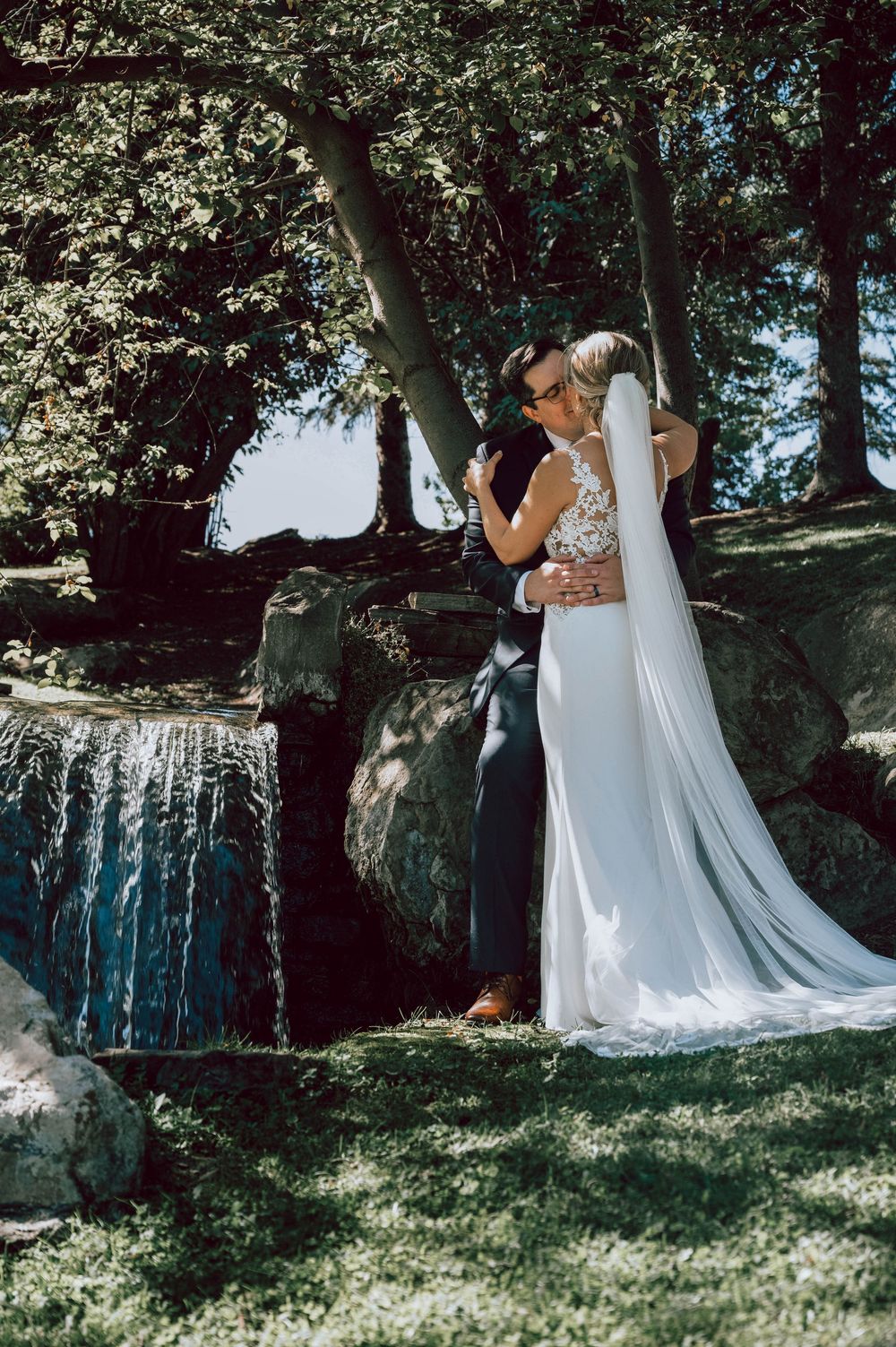Wedding Photography - Couples Intimates at The Lake House in Calgary, Alberta.