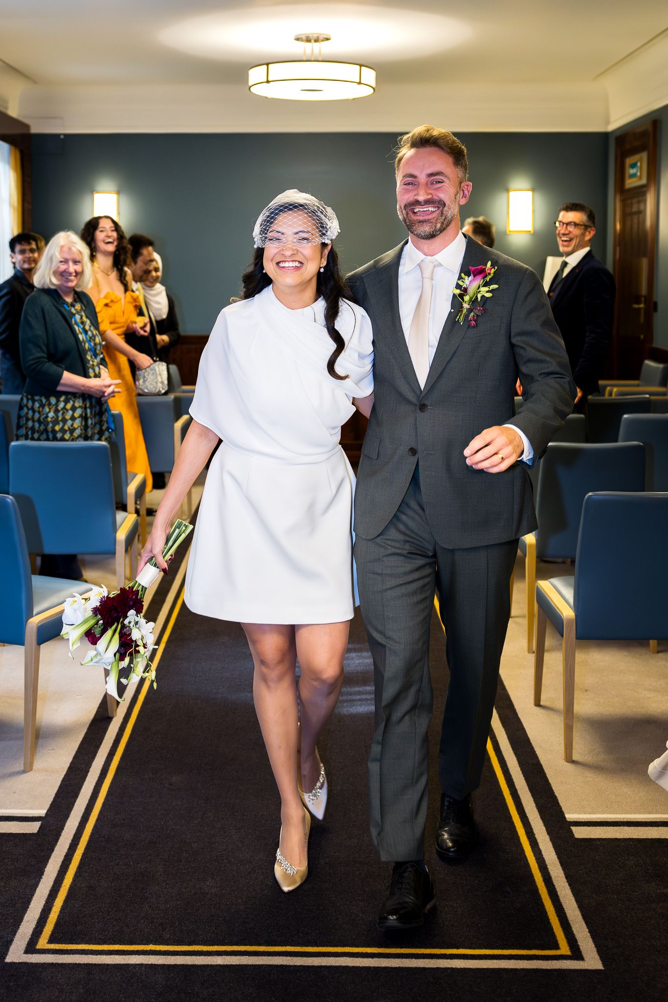 hackney town hall wedding photos