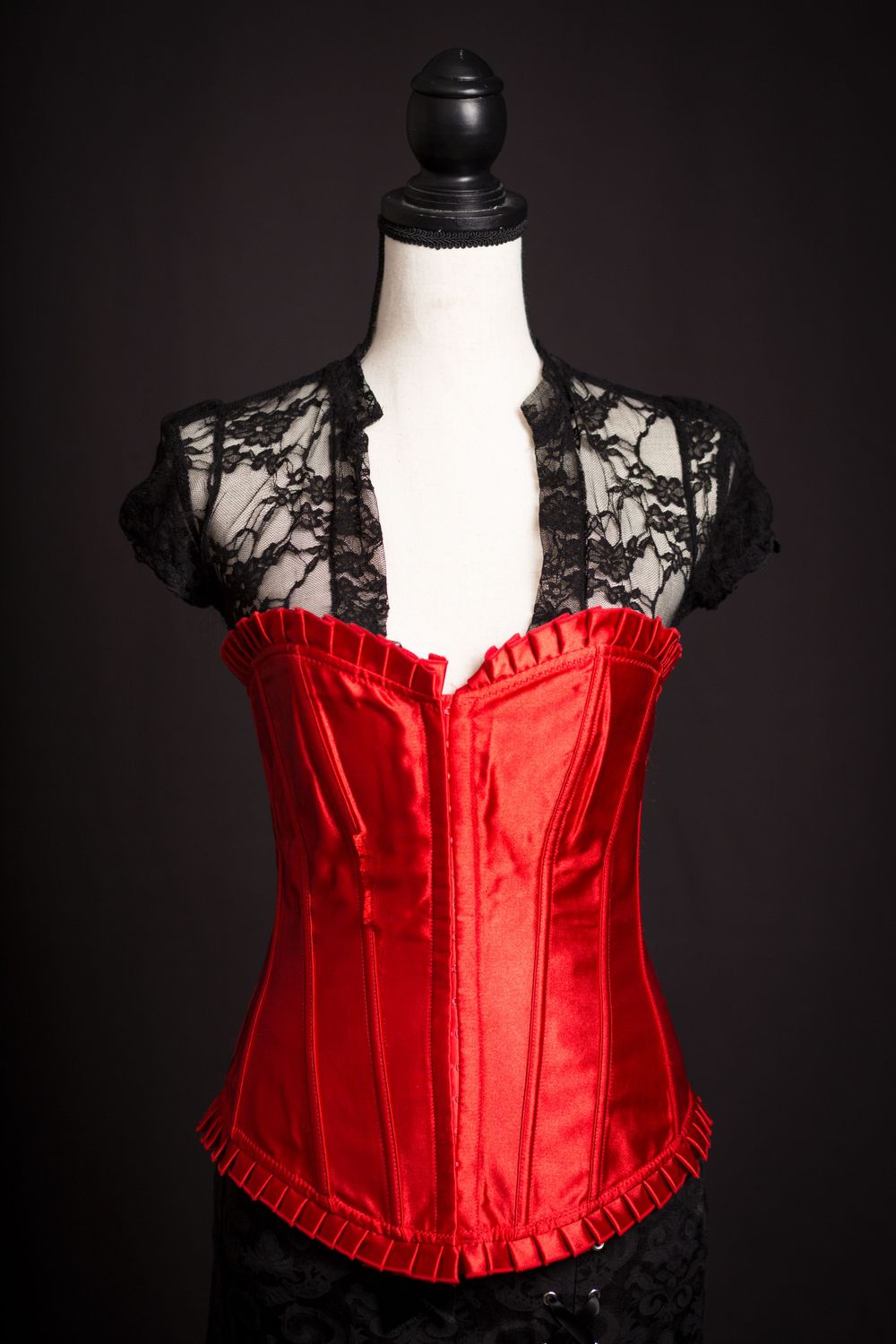red corset, size s/m/l