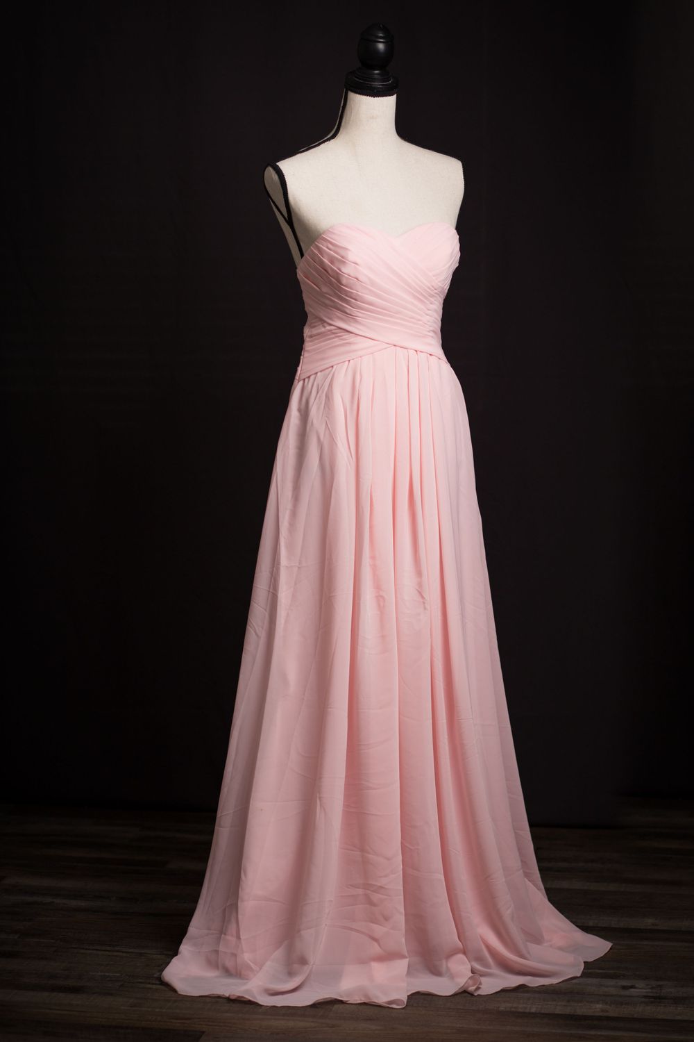pink formal gown size s