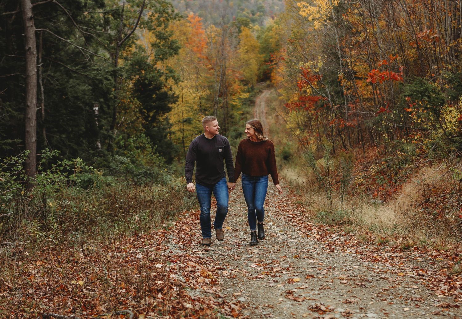 Fall couple photos, fall, session, love