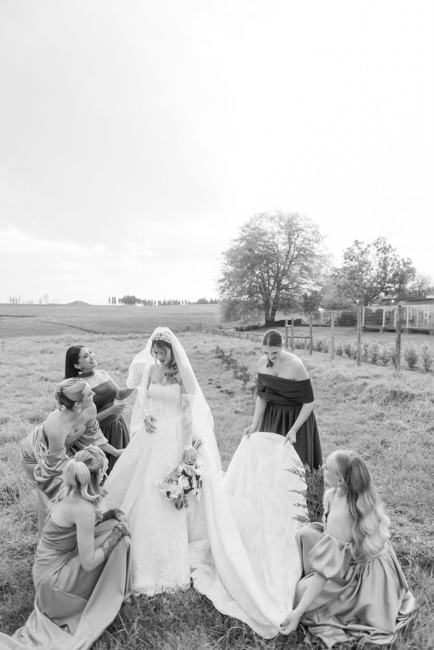 romantic outdoor wedding in the Cape Winelands