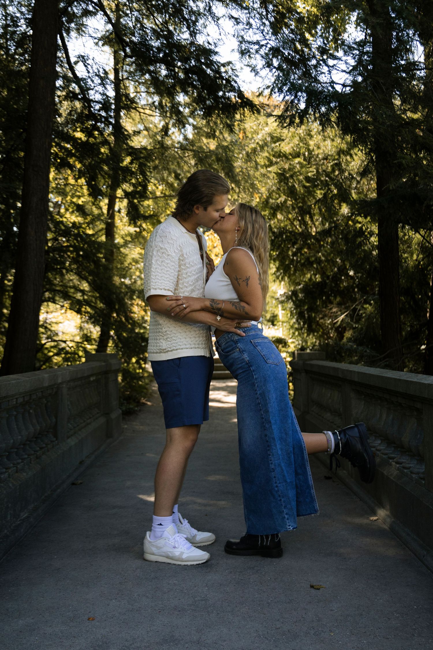newfields engagement session