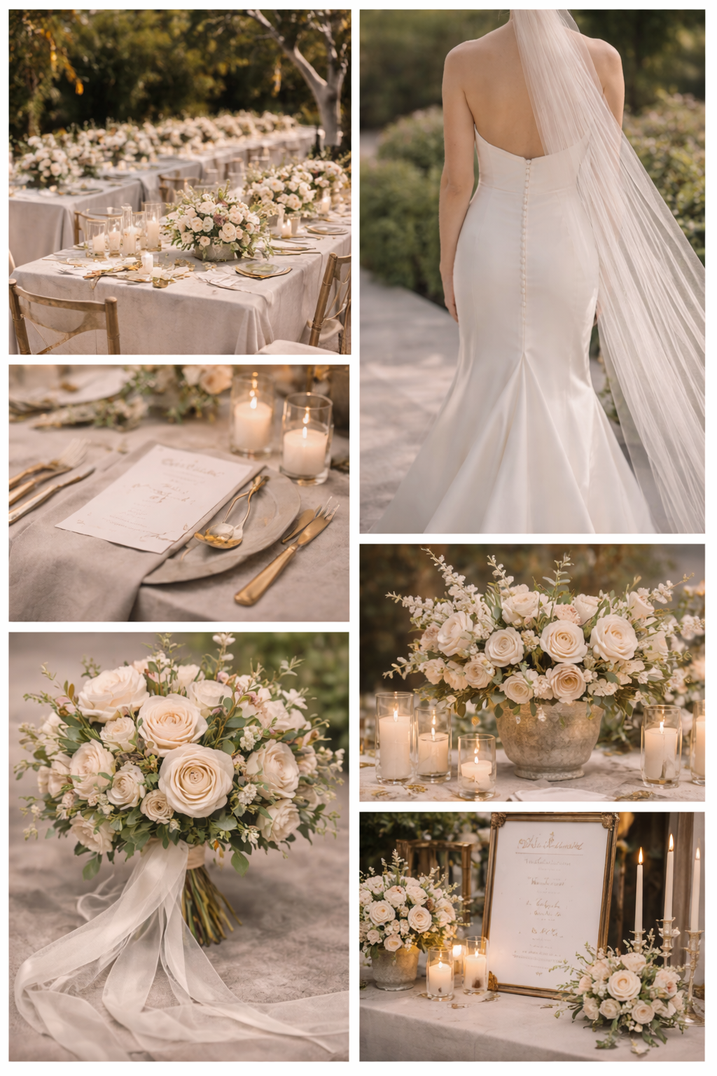 Virgo Bride Collage