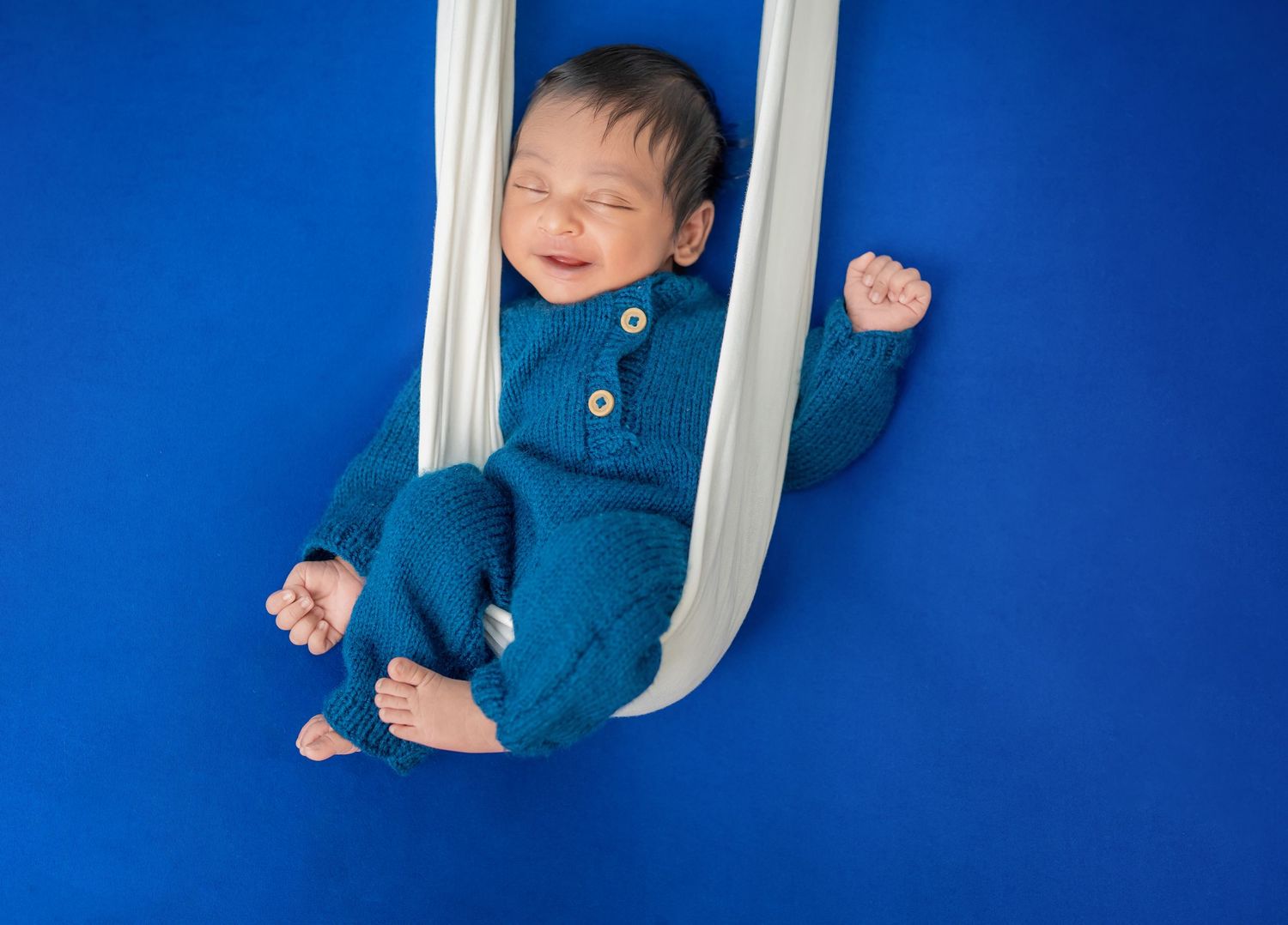 Safe newborn photoshoot Hyderabad - temperature-controlled studio at Bump To Baby by Sai Jyothi, Manikonda