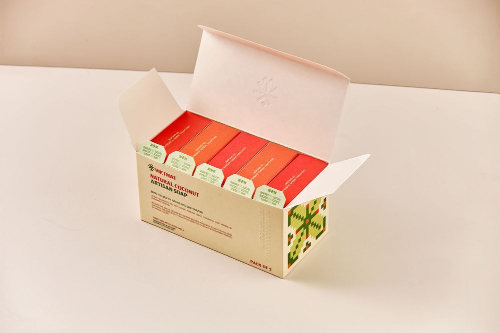 Ảnh chụp sản phẩm xà phòng handmade phong cách tối giản và hiện đại minimalisum