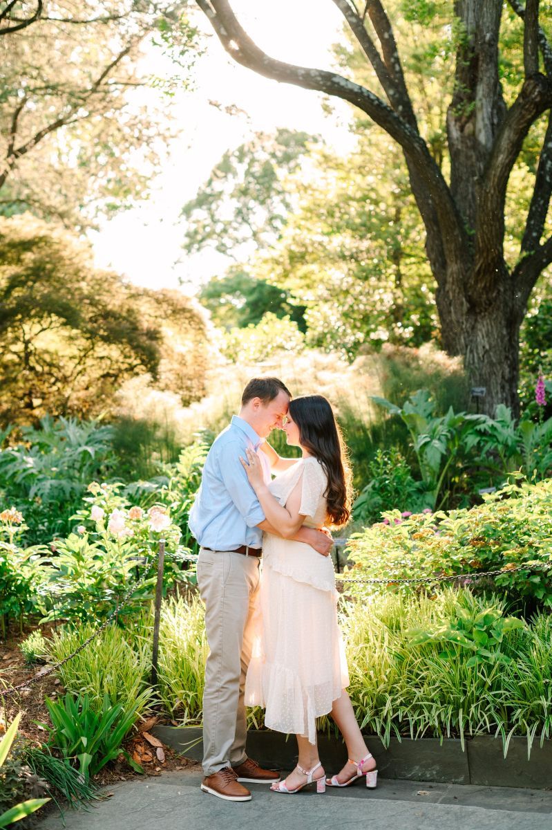 Brookside Gardens Engagement Photography